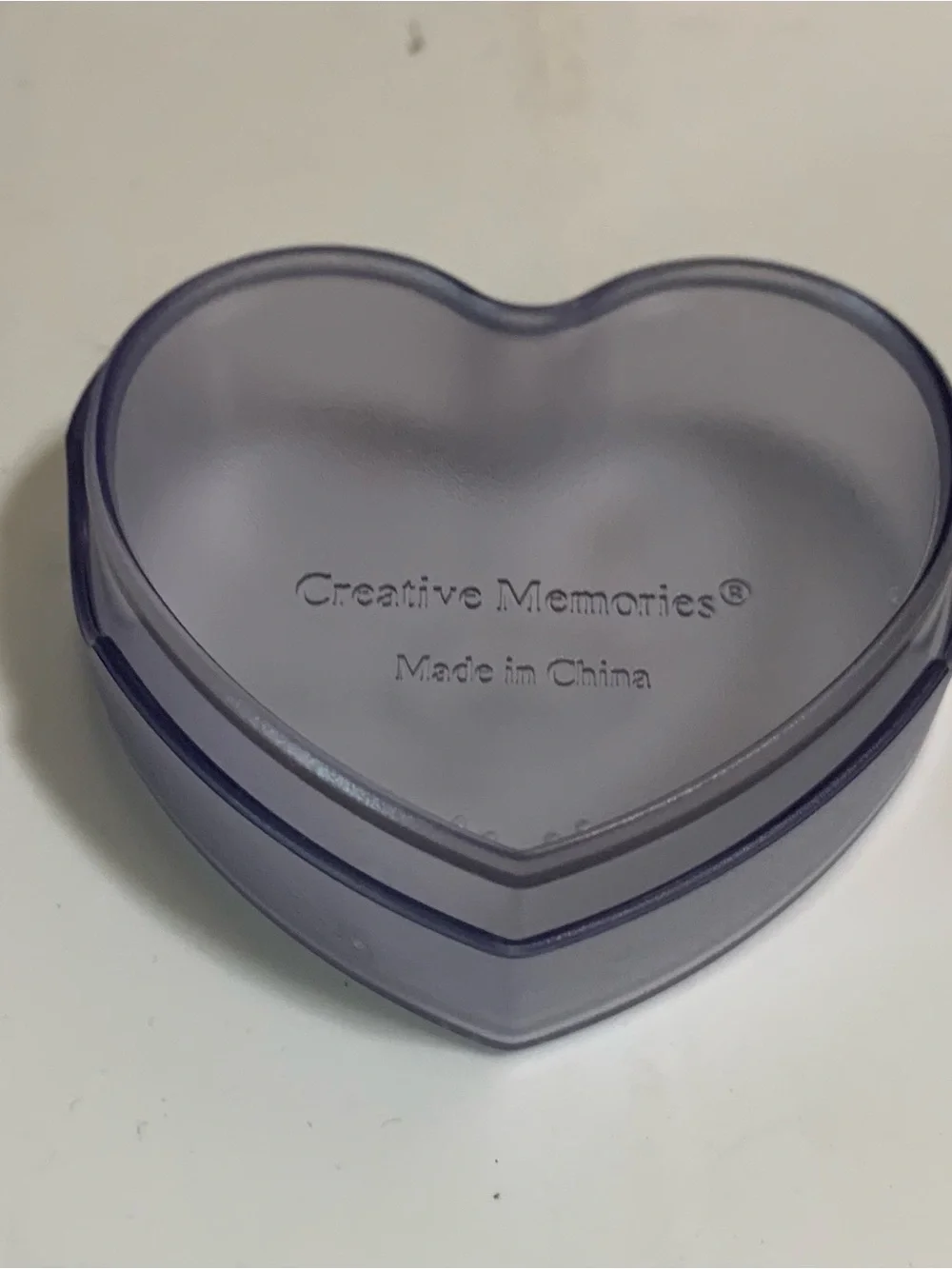 CREATIVE MEMORIES Heart Maker Paper Punch 1-1/4” & 1-1/2” NEW in Box